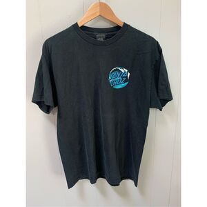 Santa Cruz Skateboards T-Shirt Logo Graphic Waves Mens Large